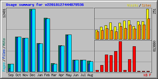 Usage summary for v22018127444879536